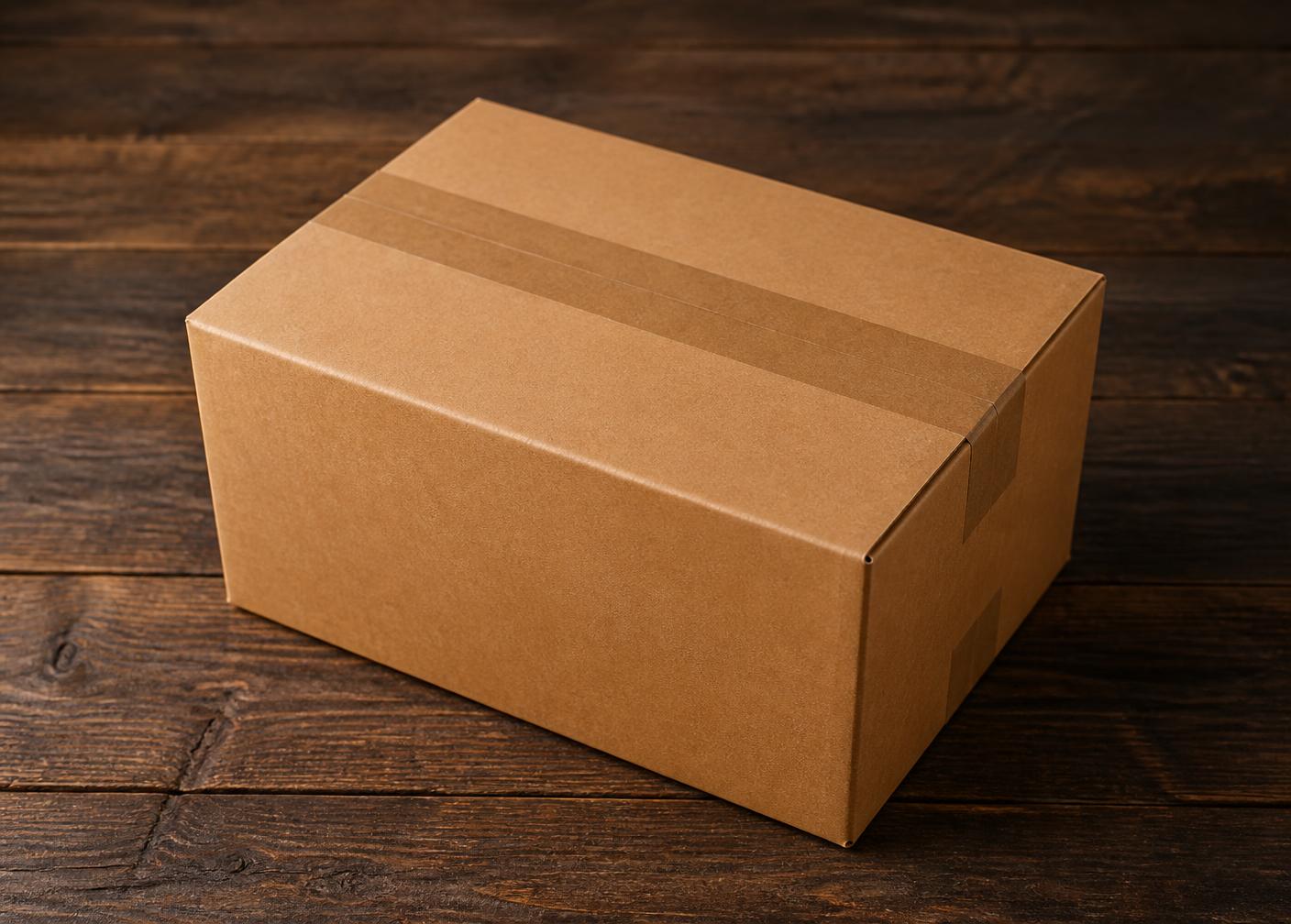 Embalagem externa neutra do envio